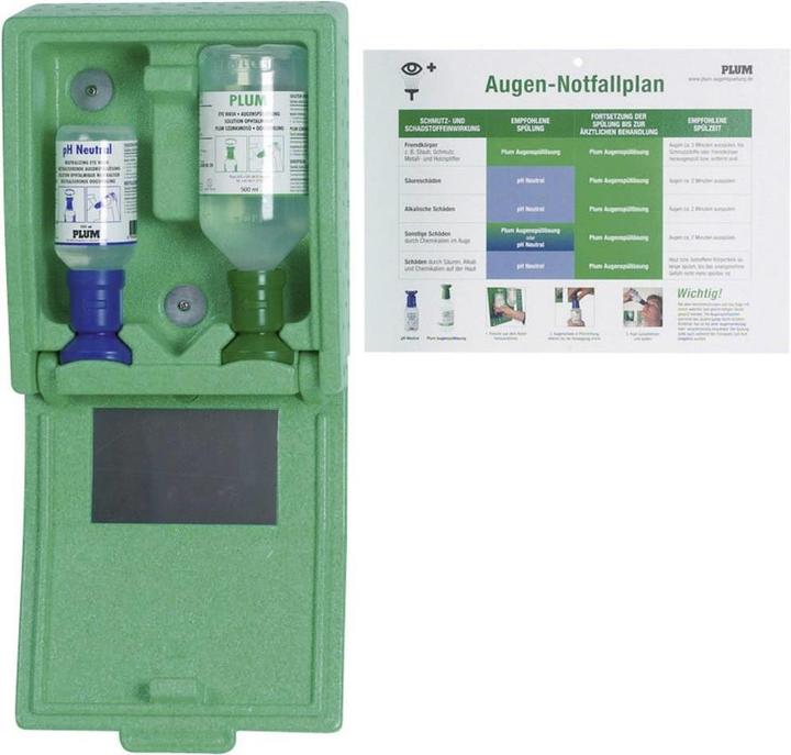 Actual product image Plum BR 320 045 Eye emergency statio (First aid set accessories)