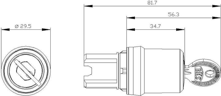 Actual product image Siemens 3SU1050-5QF11-0AA0