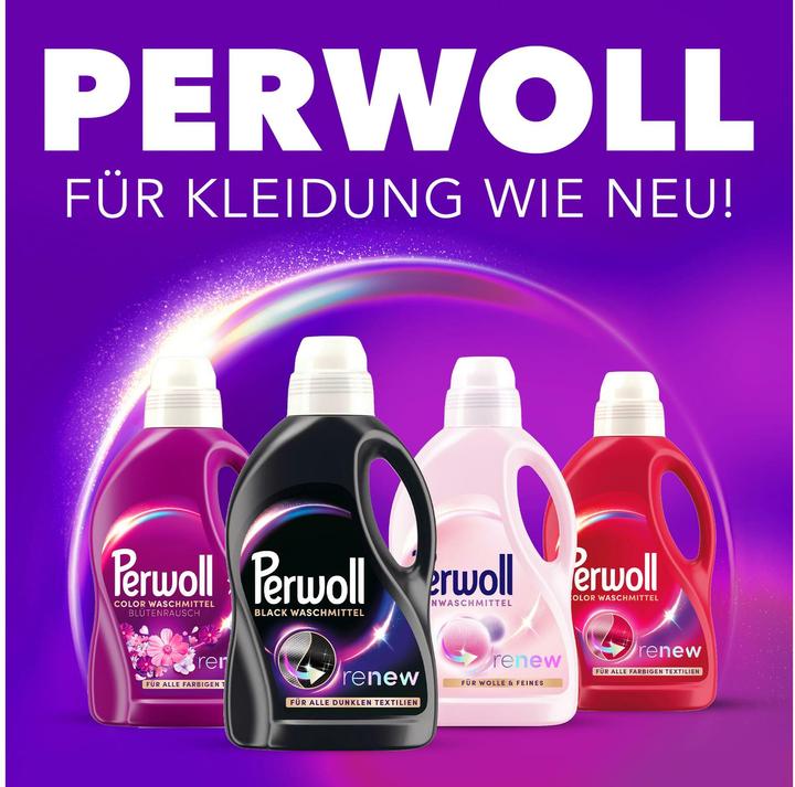 Actual product image Perwoll Renew Liquid Black (52 Washing cycles, Liquid detergent)