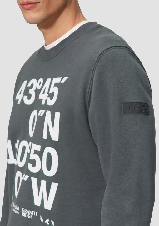 Image du produit S.Oliver Sweatshirt Sweatshirt mit Flock-Print (3XL)