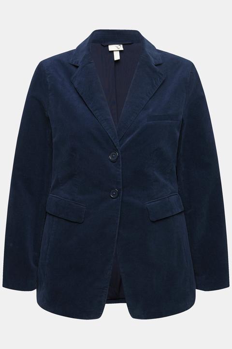 Actual product image Ulla Popken Corduroy Blazer (62)