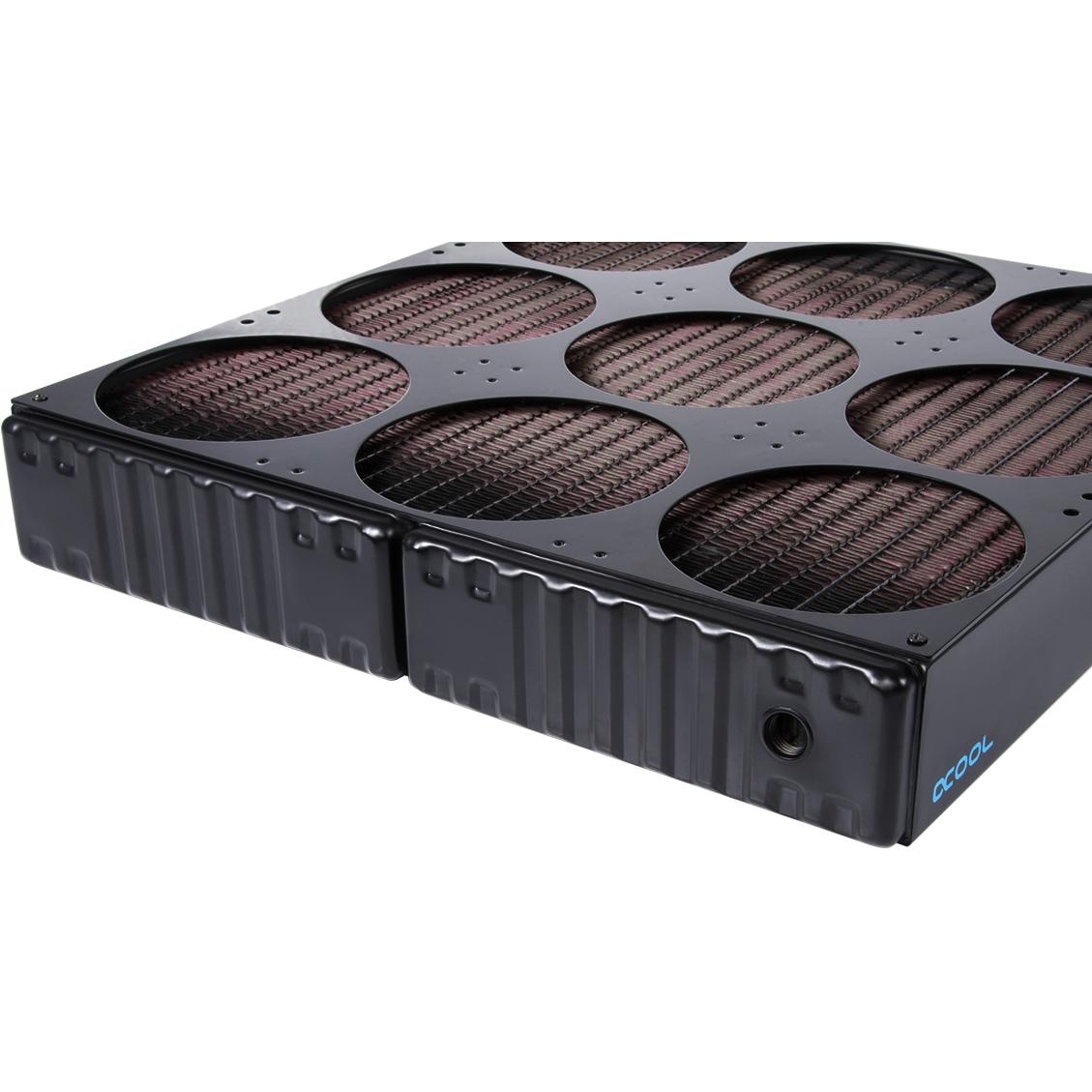 Thumbnail - Alphacool 14391 Computerkühlsystemteil/-zubehör Heizkörper (120 mm), Wasserkühlung Radiator, Schwarz