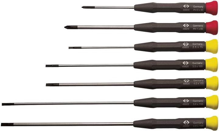 Actual product image C.K Magma Electronics and precision mechanics Sc (Phillipps cross recess (PH), Slotted screws)
