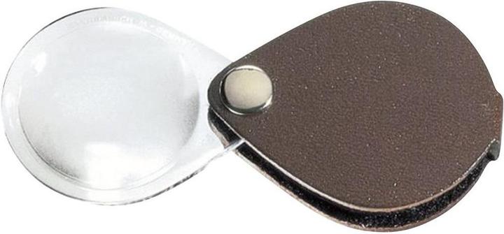 Eschenbach Loupe à impact en cuir Facteur d'agrandissement