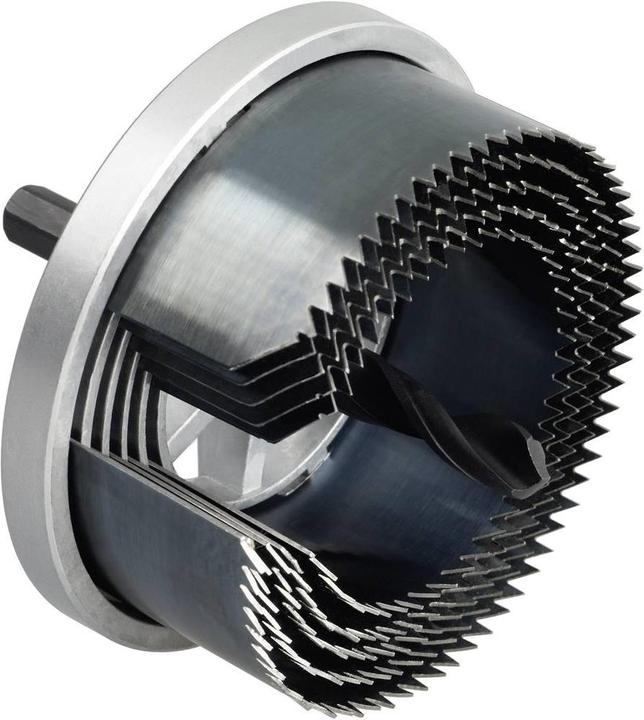 Actual product image Bosch Zubehör Hole saw set, 5-piece, diameter: 60 - 92 mm (83 mm, 60 mm, 68 mm, 92 mm, 75 mm)