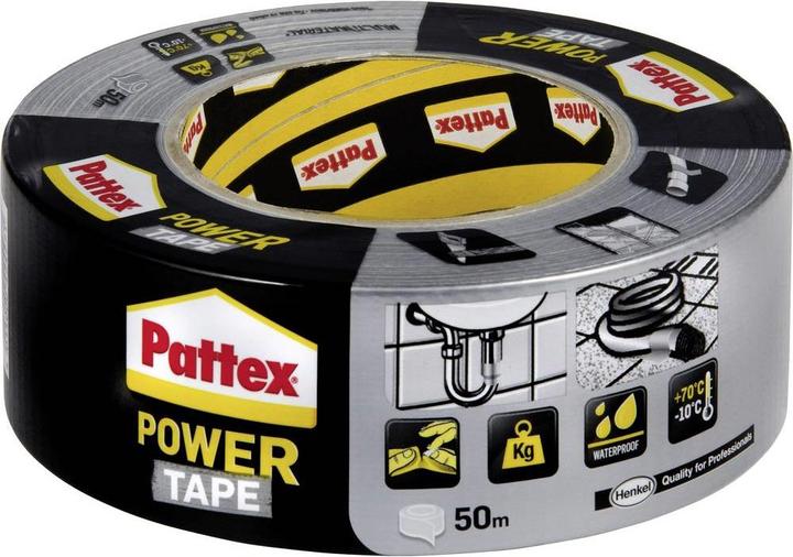 Produktbild Pattex Gewebeklebeband Power Tape Sil (50 mm)