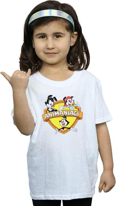 Produktbild Universal Textiles Mädchen Logo Crest TShirt aus Baumwolle (128)
