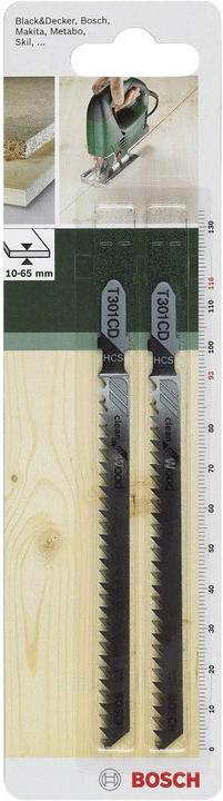 Produktbild Bosch Zubehör Stichsägeblatt HCS, T 301 CD Clean for Wood