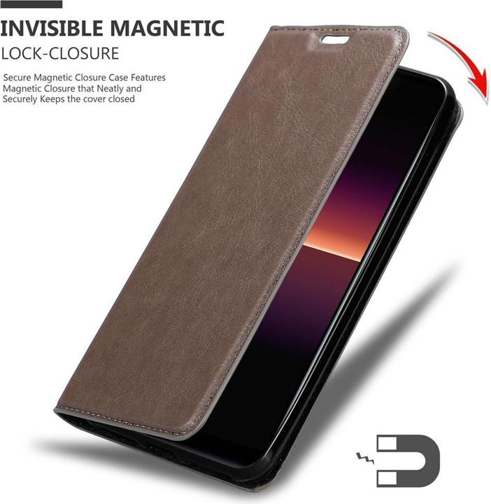 Produktbild Cadorabo Book Invisible Magnet Cover (Sony Xperia L4)