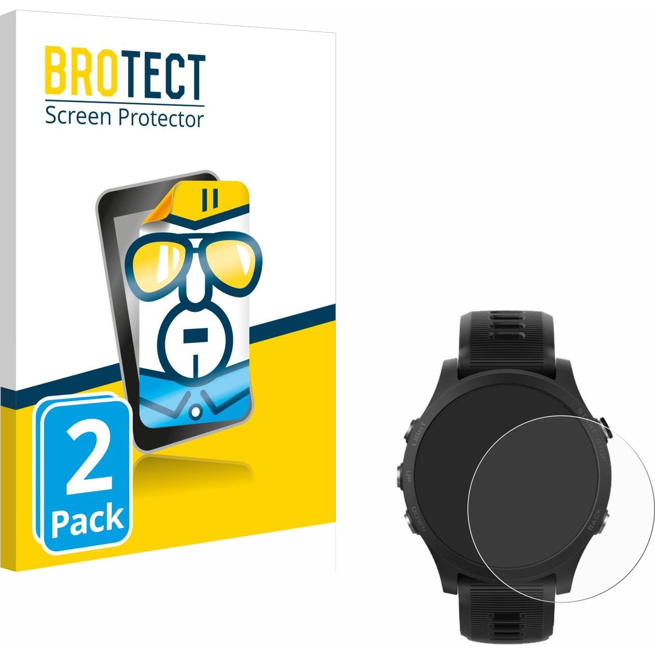 BROTECT Schutzfolie Displayschutz Klar, Smartwatch Schutzfolie, Transparent