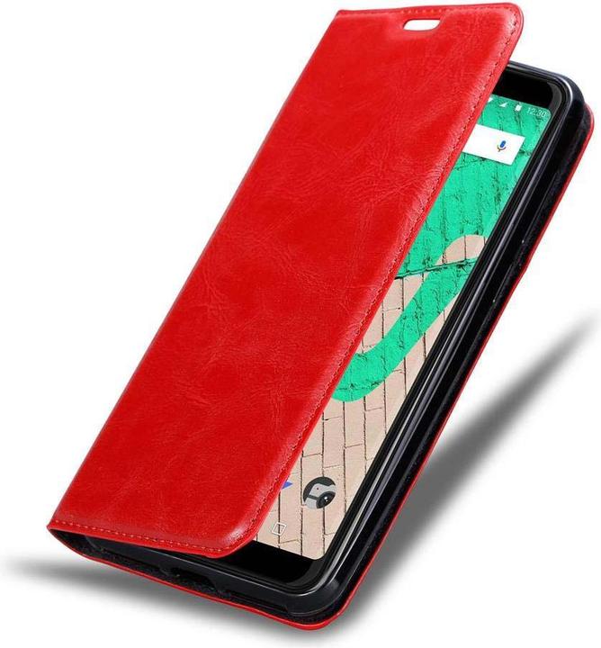 Actual product image Cadorabo Book Invisible Magnet Cover (Wiko View Max)