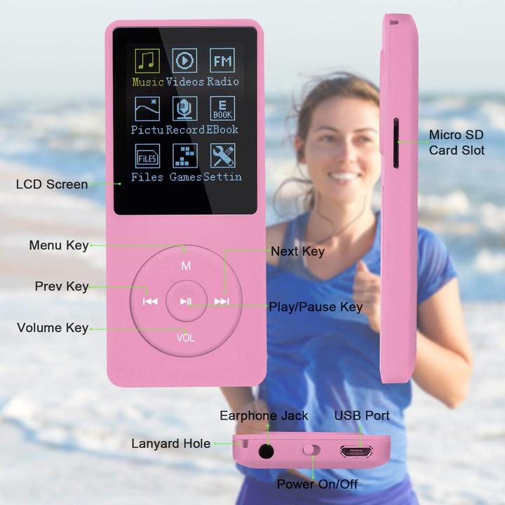 Actual product image Covvy Slim Music Player (8 GB)