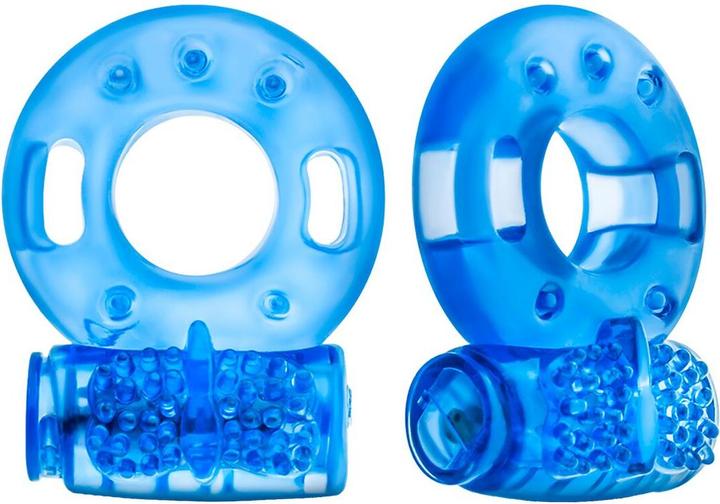 Image du produit Blush Anneaux vibrants Stay Hard Cock Rings 2pack (3.80 cm)