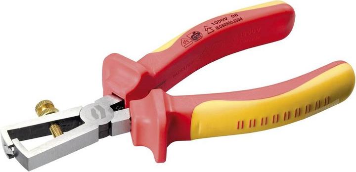 Actual product image Toolcraft VDE Wire Stripper Suitable for (160 mm)