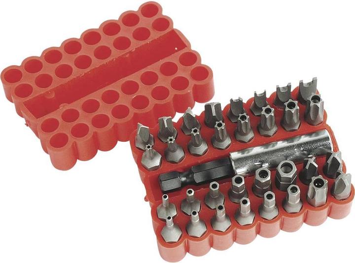 Actual product image Mannesmann Bit set 33 pieces brothers 297-33