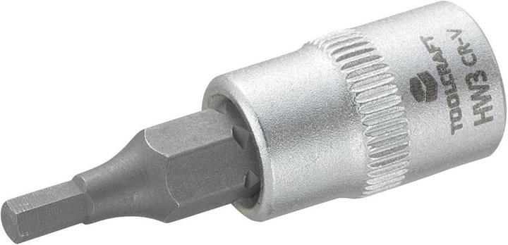 Produktbild Toolcraft Innen-Sechskant Steckschlüssel (3 mm)