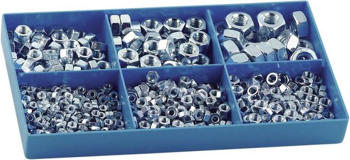 Produktbild Muttern-Sortiment M3 - M10 DIN (M6, M8, M5, M4, M10, M3)
