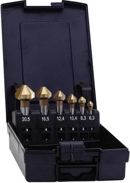 Exact Countersink set 6 pieces 6.3 mm (6.3 - 20.5 mm)