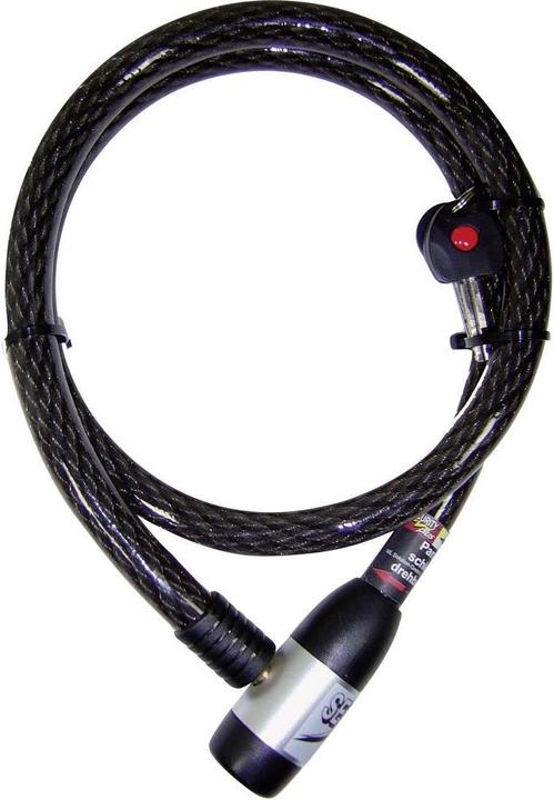 Produktbild Security Plus Kabelschloss PK 96 Schwarz Sch (120 cm)