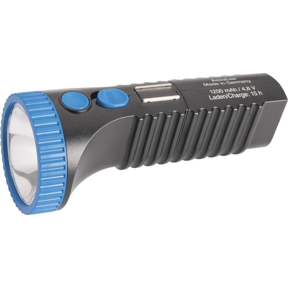 Thumbnail - AccuLux, Taschenlampe, LED Taschenlampe PowerLux akku (17.50 cm, 200 lm)