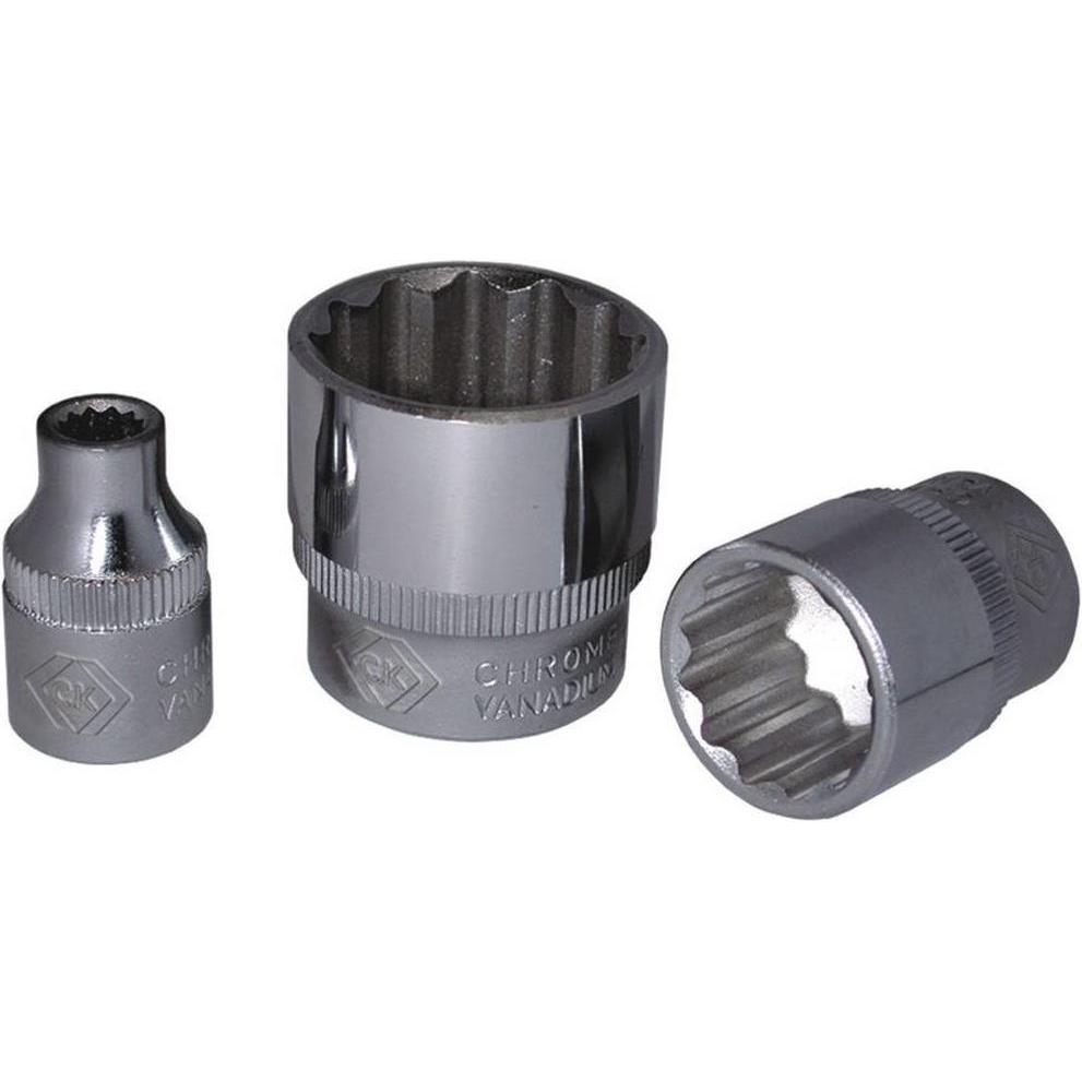 C.K Magma, Steckschlüssel + Stecknuss, Aussen-Sechskant Steckschlüsse (23 mm)