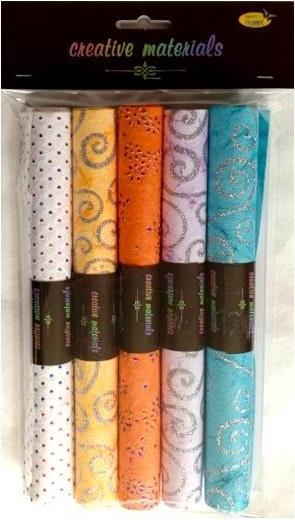 Produktbild Pol-Mak Dekorpapier 25x35cm 5 Blatt (100 g/m²)