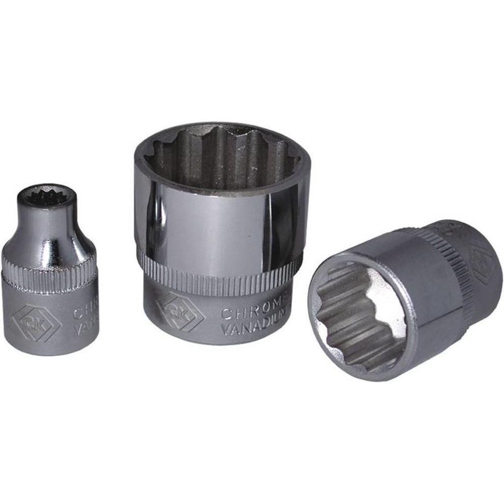 Thumbnail - C.K Magma, Steckschlüssel + Stecknuss, Aussen-Sechskant Steckschlüsse (13 mm)