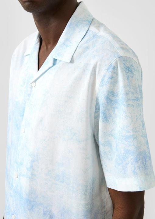 Immagine prodotto s.Oliver Resort Fit: Sommerhemd mit All-over-Print (S)