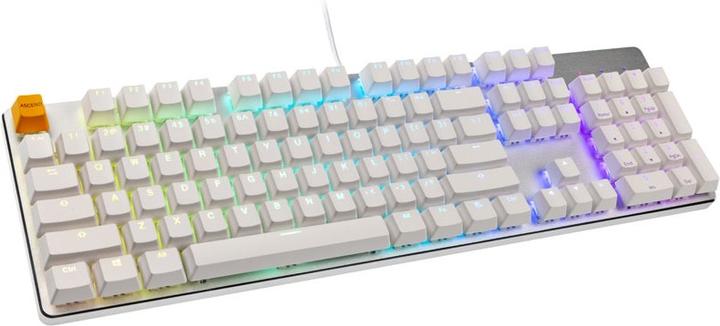 Actual product image Glorious PC Gaming Race PC Gaming Race GMMK Full Size White Ice Edition - Gateron-Brown, USA-Layout (USA, Cable)
