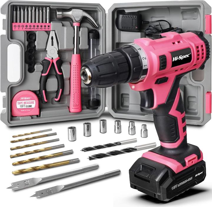 Actual product image HI 30-piece cordless drill driver set (Rechargeable battery operated)
