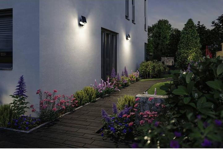 Actual product image Paulmann Lesly solar wallwasher (1600 lm, IP65)