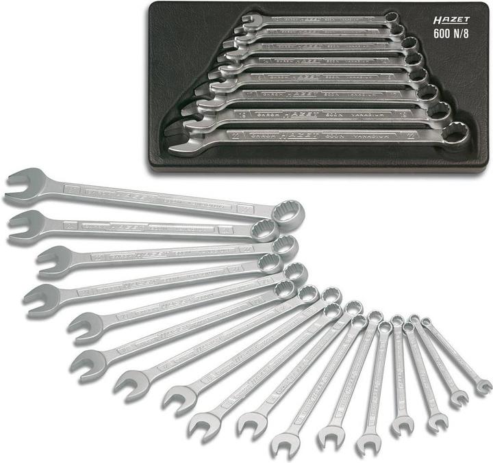 Immagine prodotto HAZET 600n/30 (22 mm, 23 mm, 15 mm, 17 mm, 13 mm, 21 mm, 28 mm, 32 mm, 27 mm, 41 mm, 12 mm, 19 mm, 29 mm, 16 mm, 14 mm, 18 mm, 25 mm, 24 mm, 20 mm, 36 mm, 26 mm, 34 mm, 30 mm, 11 mm, 10 mm)