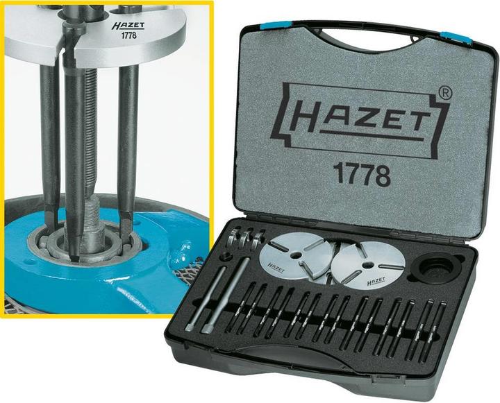 Produktbild HAZET Kugellager Abzieher Satz 1778-3/40 ∙ Anzahl Werkzeuge: 40