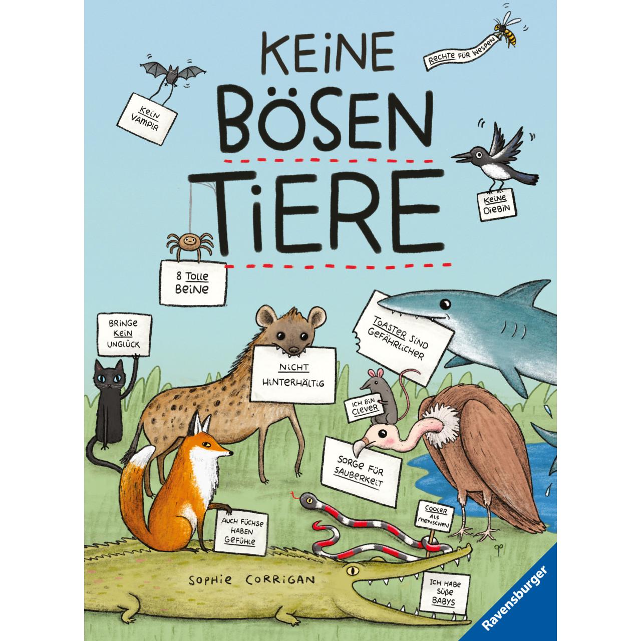 Keine bösen Tiere - Das etwas andere Tierbuch für Kinder ab 7 Jahren, Kinderbücher von Sophie Corrigan