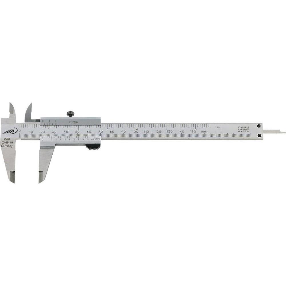 Helios Preisser, Messlehre, Digitaler Messschieber 150 mm (15 cm)
