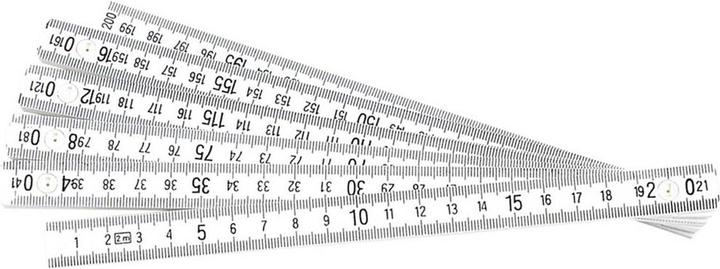 Actual product image Mannesmann Scale 2 m plastic brothers (2 m)