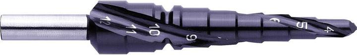 Actual product image Exact HSS step drill 4 - 12 mm TiA (6 mm)
