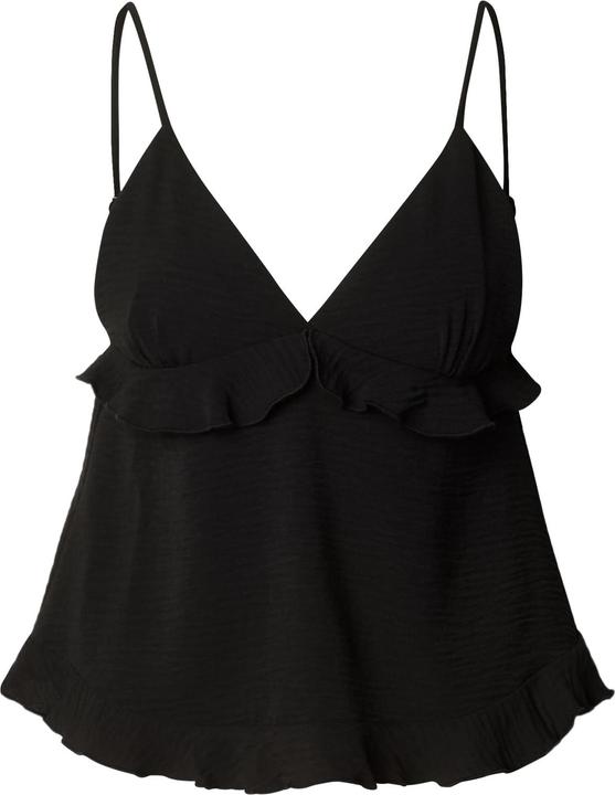 Produktbild Urban Classics Ladies Ruffled Structured Cami Top black S (S)