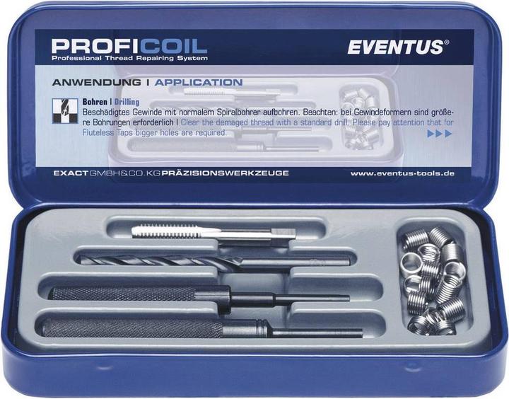 Produktbild Exact Gewindereparatursatz 19teilig