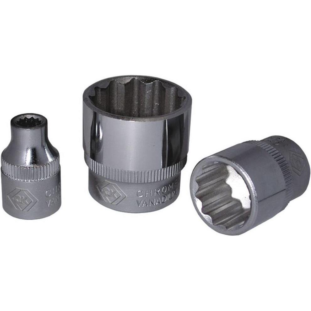 C.K Magma, Steckschlüssel + Stecknuss, Aussen-Sechskant Steckschlüsse (22 mm)