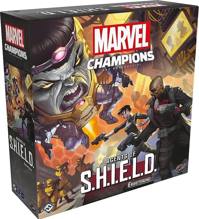 Produktbild Asmodée FFGD2951 - Marvel Champions Das Kartenspiel - Agents of S.H.I.E.L.D (Deutsch, 1 - 4 Spieler)