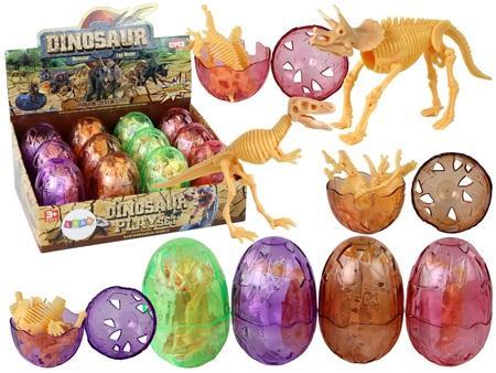 Triton Aufklappbares Dinosaurier-Ei, gelbe Figur, 9 cm