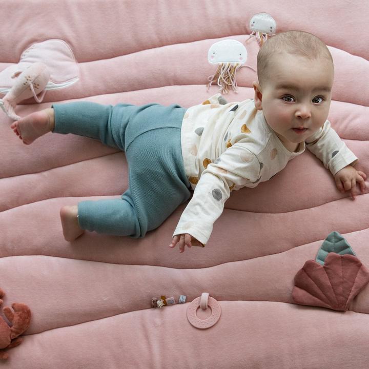 Produktbild Little Dutch Krabbeldecke Laufgitterdecke Ocean Pink
