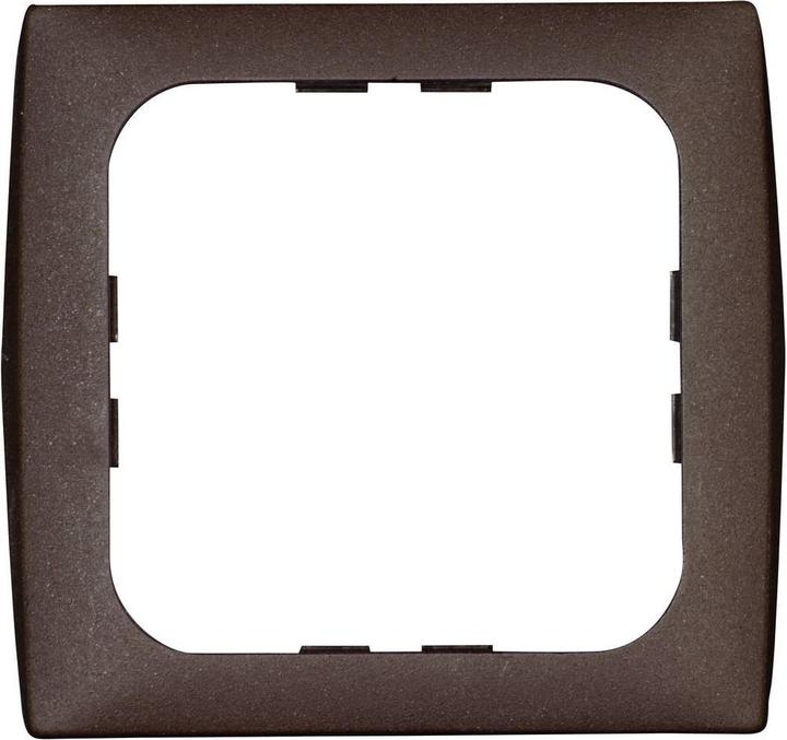 Inprojal Elektrosysteme me 1gang frame brown 102567