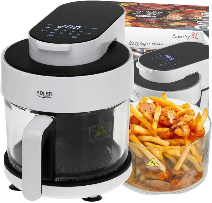 Produktbild Adler Ölfreie Fritteuse mit einem Glasbehälter 3L