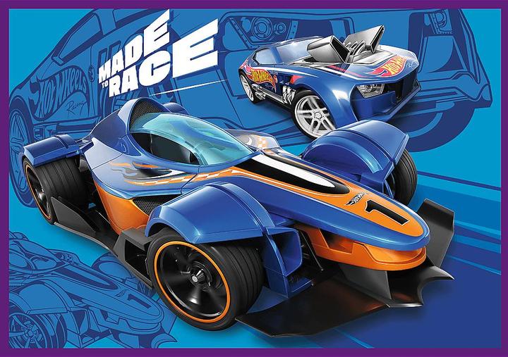 Produktbild Trefl Puzzle 4 x 250 - Mattel Hot Wheels (250 Teile)