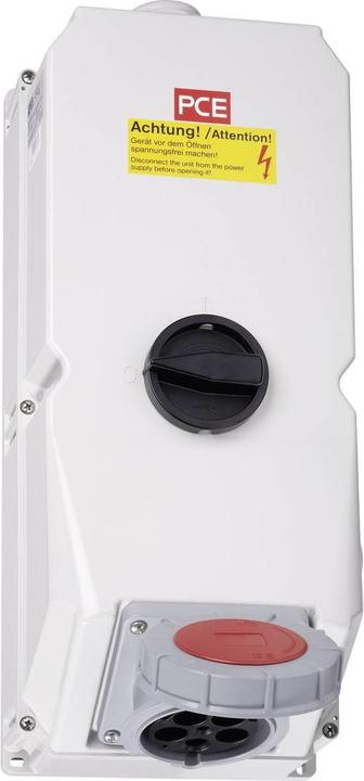 Actual product image PCE CEE wall socket 125 A 5pole 400 V 975