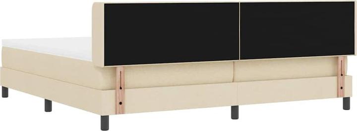 Image du produit vidaXL Creme Boxspringbett (200 x 200 cm)