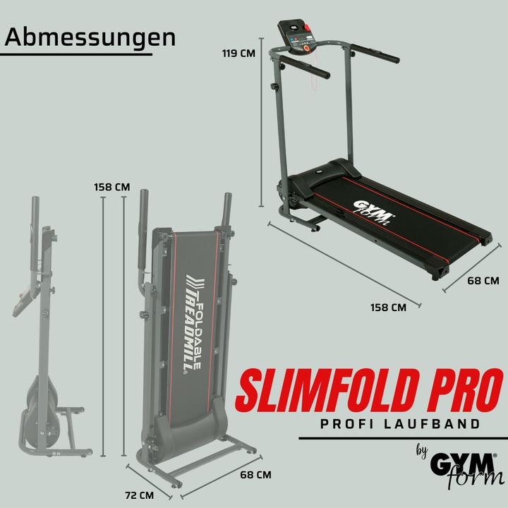 Produktbild Gymform Slim Fold Treadmill PRO