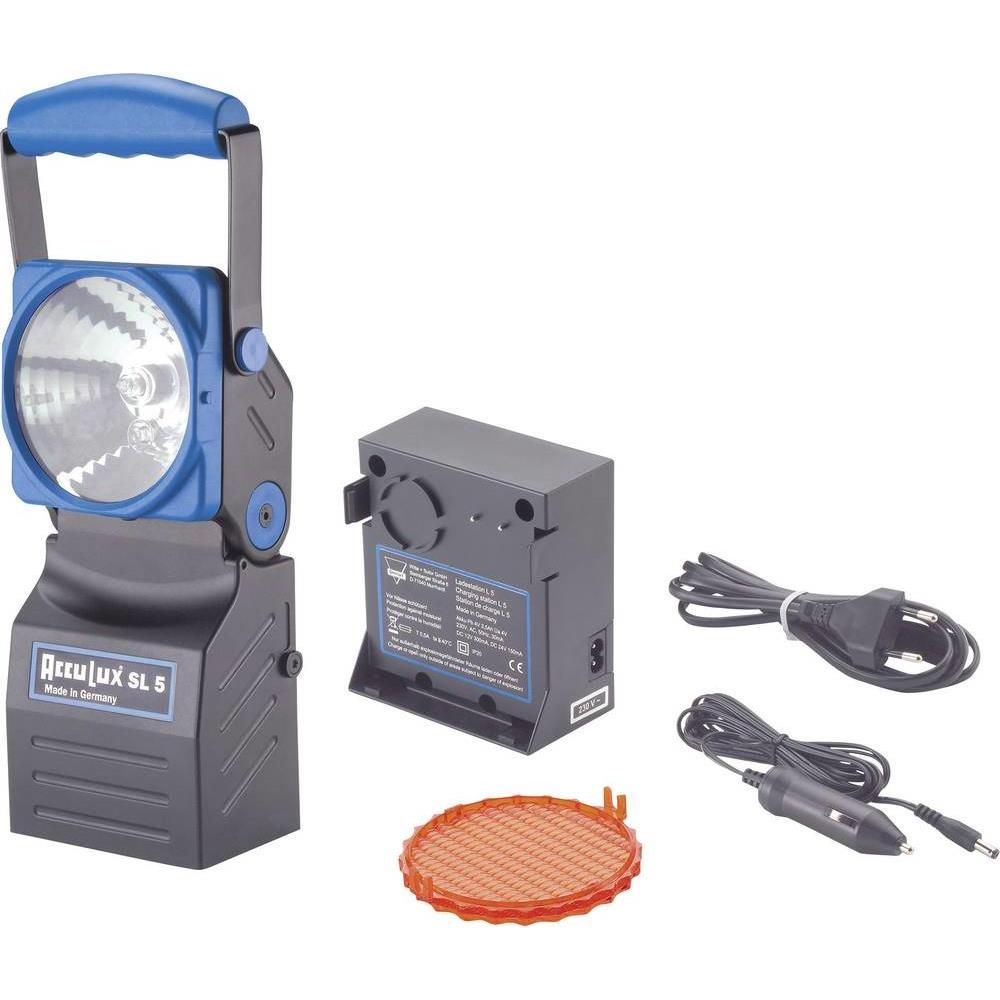 AccuLux, Arbeitsleuchte, Akku-Handscheinwerfer Schwarz (170 lm)